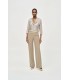 Pantalón Básico Recto Topo Joseph Ribkoff Mujer