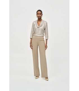 Pantalón Básico Recto Topo Joseph Ribkoff Mujer
