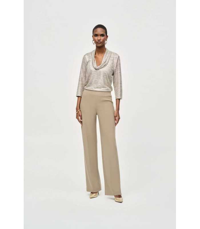 Pantalón Básico Recto Topo Joseph Ribkoff Mujer