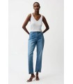 Top Punto Metalizado Blanco Joseph Ribkoff Mujer