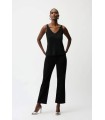Top Punto Metalizado Negro Joseph Ribkoff Mujer