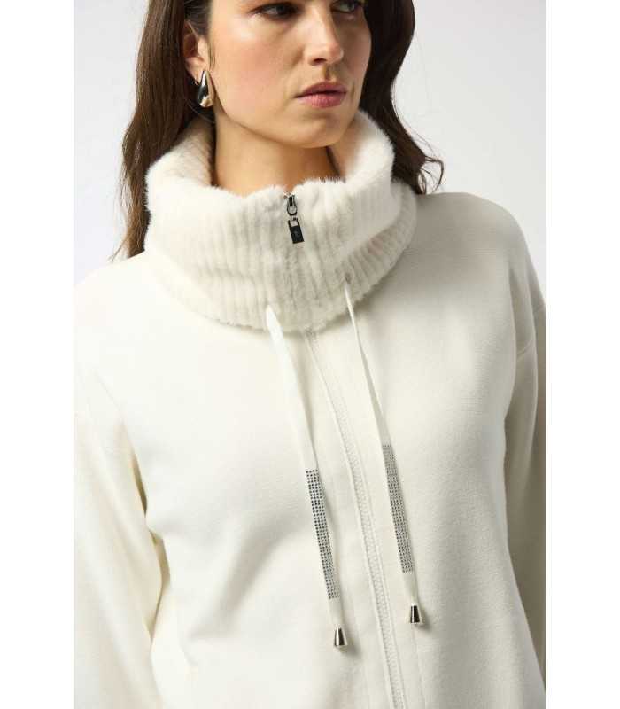 Chaqueta Piel Blanca Joseph Ribkoff Mujer