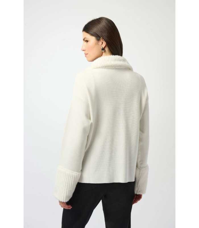 Chaqueta Piel Blanca Joseph Ribkoff Mujer