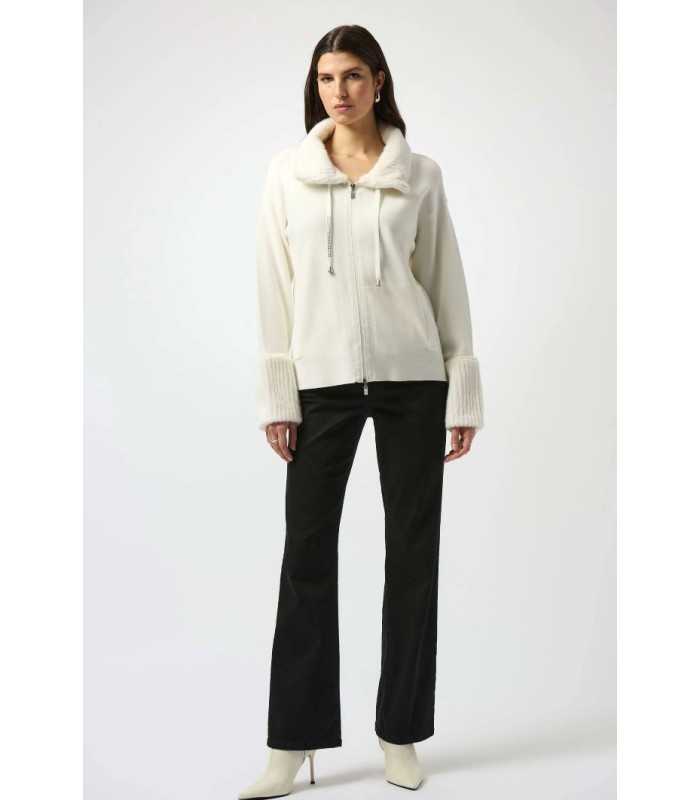 Chaqueta Piel Blanca Joseph Ribkoff Mujer