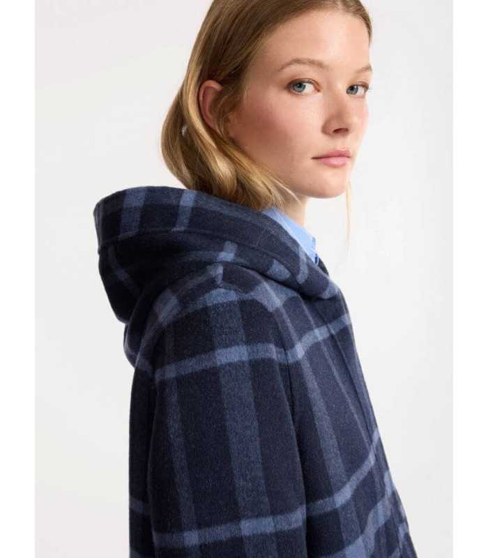 Abrigo Cuadros Lana Elena Miro Mujer