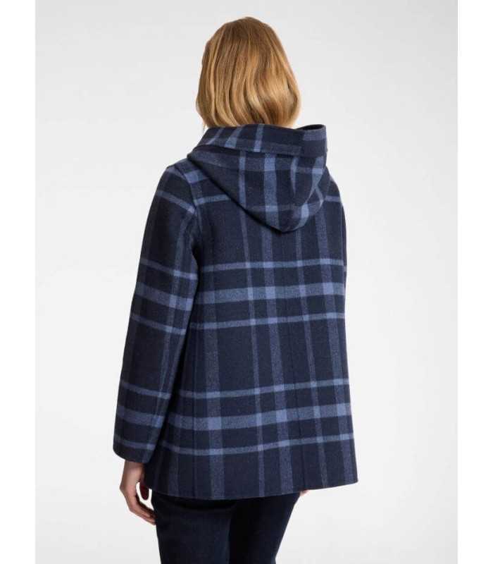 Abrigo Cuadros Lana Elena Miro Mujer