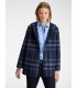 Abrigo Cuadros Lana Elena Miro Mujer