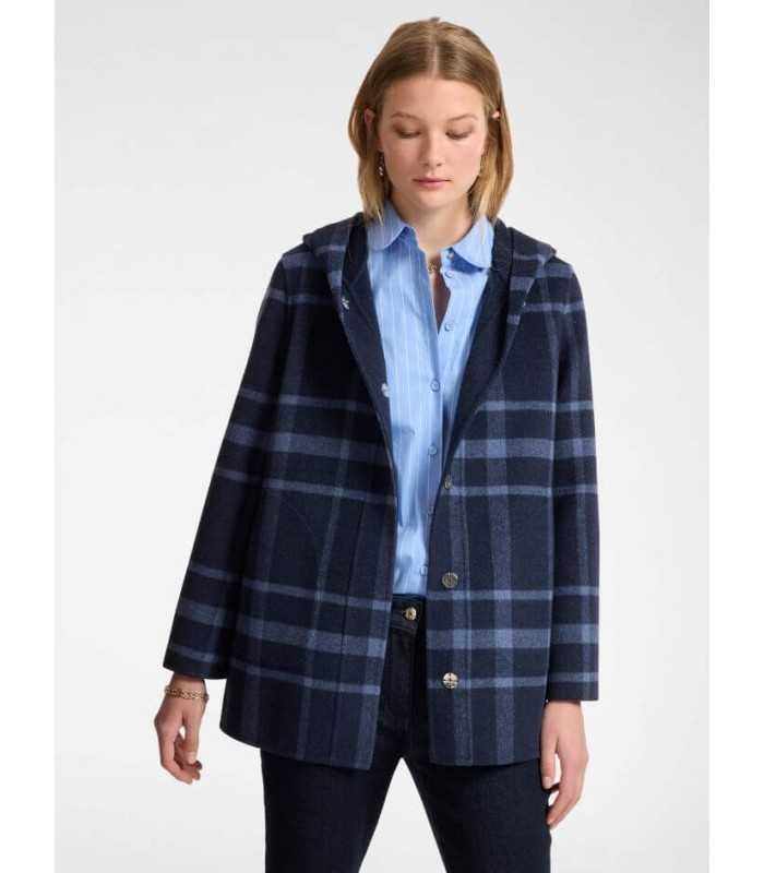 Abrigo Cuadros Lana Elena Miro Mujer