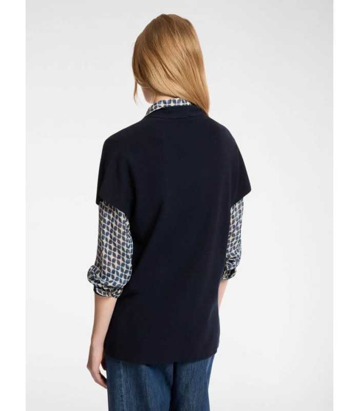 Chaleco Largo Marino Elena Miro Mujer