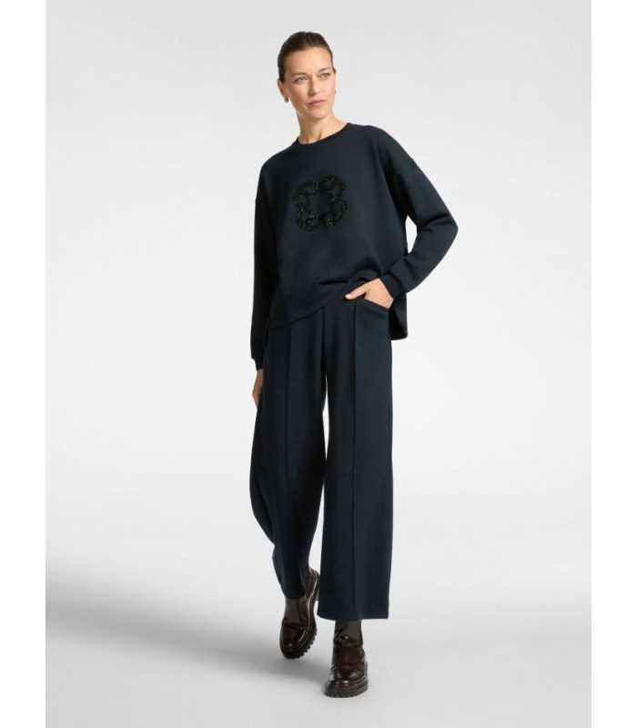 Pantalón Marino Neopreno Elena Miro Mujer