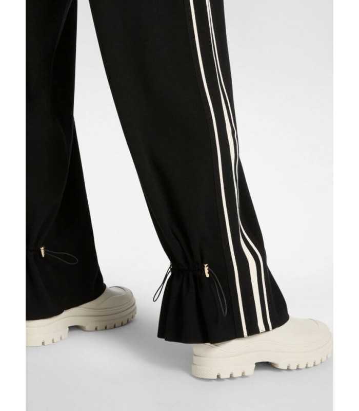 Pantalón Negro Rayas Elena Miro Mujer