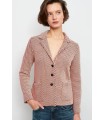 Chaqueta Punto Geométrico Aldo Martins Mujer