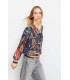Blusa Viscosa Estampada Aldo Martins Mujer