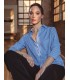 Camisa Básica Elástica Trovels Mujer