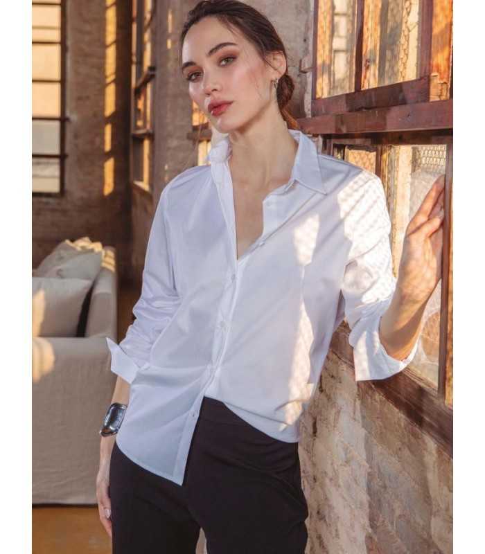 Camisa algodón Elástico Trovels Mujer