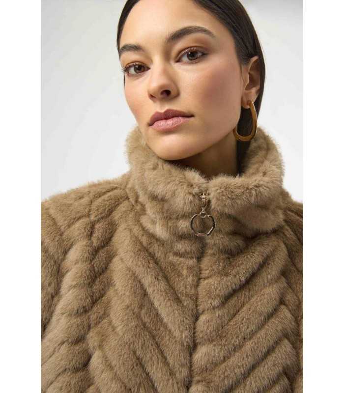 Chaleco Piel Camel Joseph Ribkoff Mujer