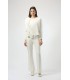 Top Punto Blanco Volante Joseph Ribkoff Mujer