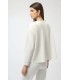 Top Punto Blanco Volante Joseph Ribkoff Mujer