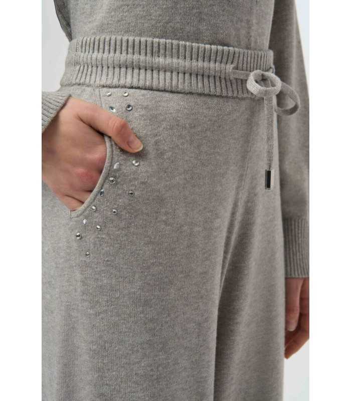 Pantalón Gris Pedrería Joseph Ribkoff Mujer