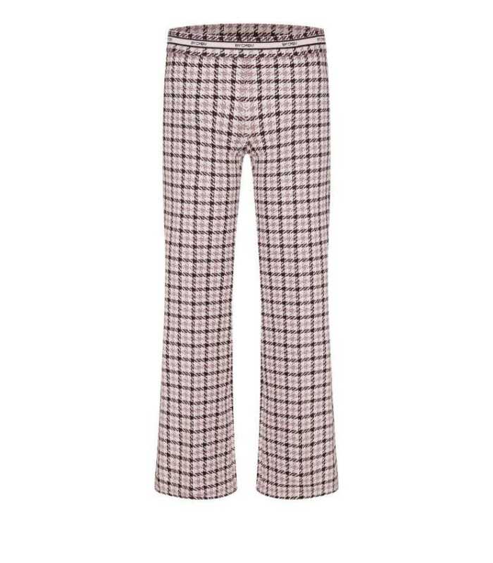Pantalón FAITH Estampado Pata Gallo Cambio Mujer