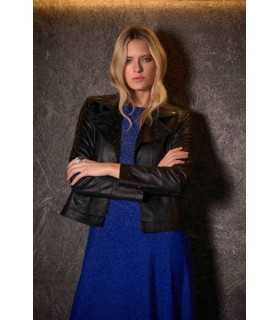 Chaqueta Ante Negra Joseph Ribkoff Mujer