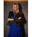 Chaqueta Ante Negra Joseph Ribkoff Mujer