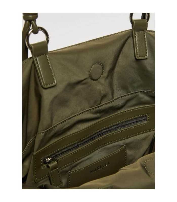 Bolso Acolchado Caqui Marella Mujer