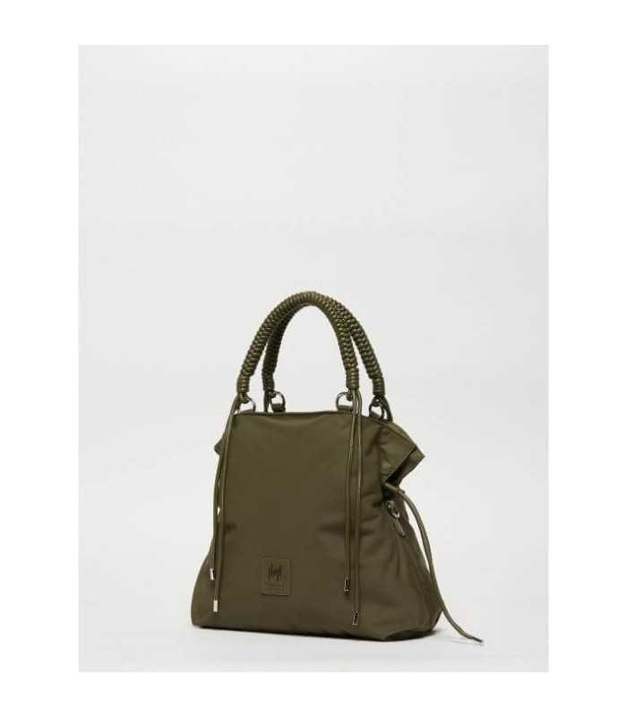 Bolso Acolchado Caqui Marella Mujer