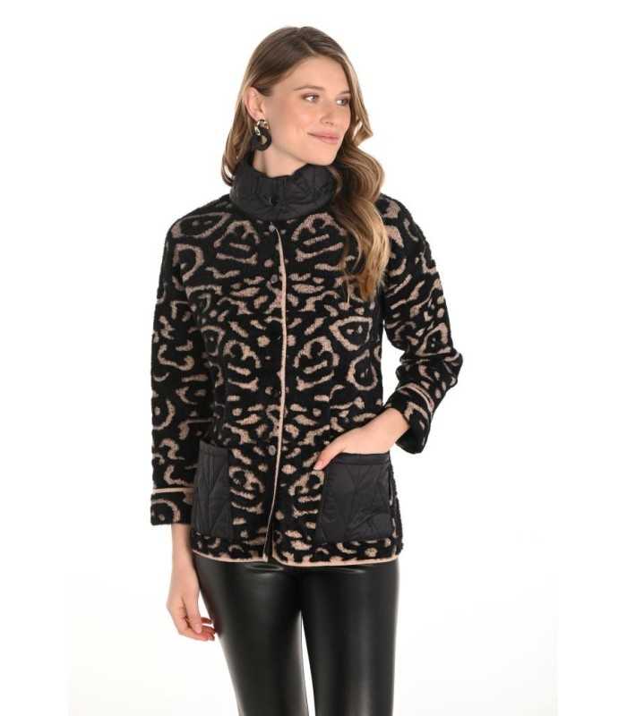 Chaqueta Detalles Guateados Frank Lyman Mujer