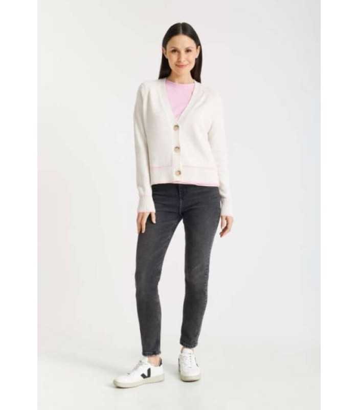 Chaqueta Punto Blanco Frieda Freddies Mujer