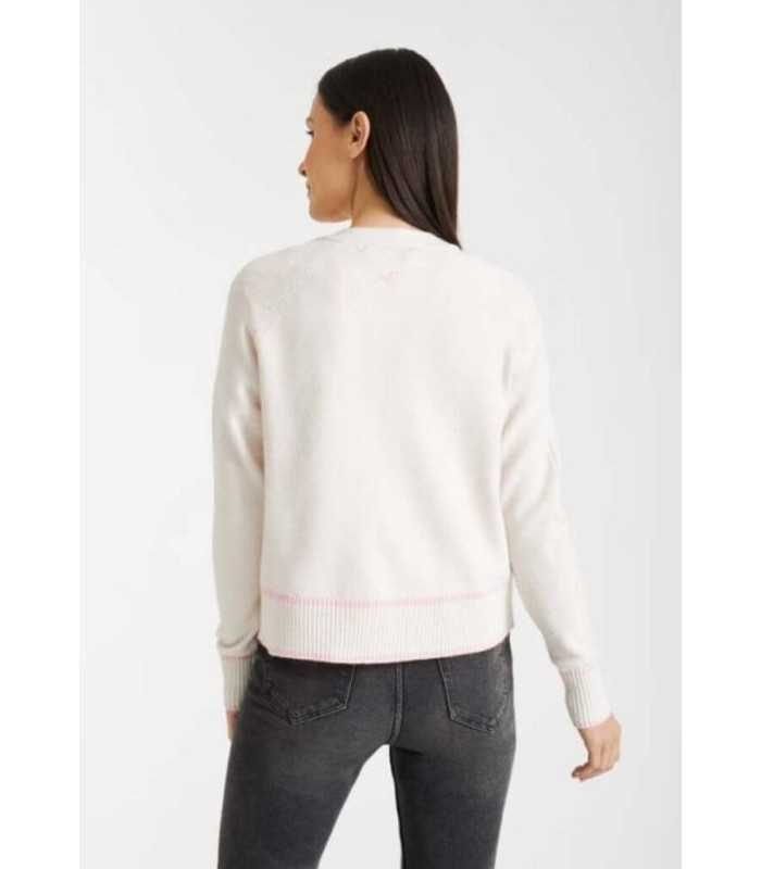 Chaqueta Punto Blanco Frieda Freddies Mujer