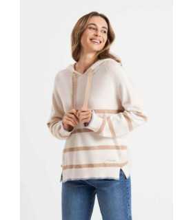 Sudadera Punto Rayas Frieda Freddies Mujer