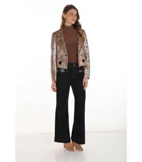 Pantalón Azul Oscuro Frank Lyman Mujer