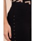 Pantalón Negro Tachas Anna Mora Mujer