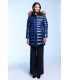 Parka Larga Marino ZOE Henry Arroway Mujer