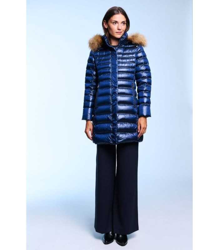 Parka Larga Marino ZOE Henry Arroway Mujer