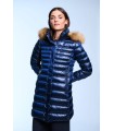 Parka Larga Marino ZOE Henry Arroway Mujer