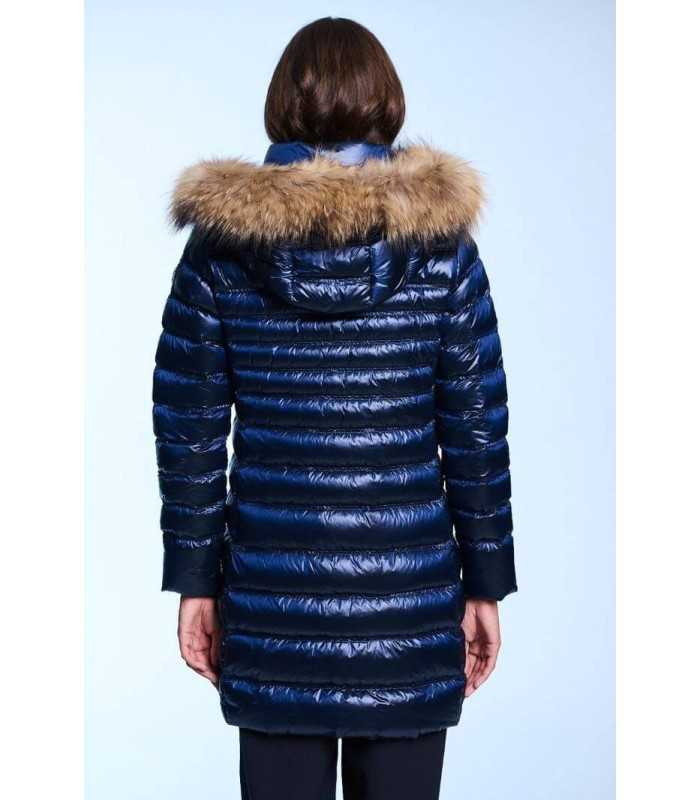Parka Larga Marino ZOE Henry Arroway Mujer