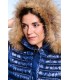 Parka Larga Marino ZOE Henry Arroway Mujer