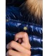 Parka Larga Marino ZOE Henry Arroway Mujer
