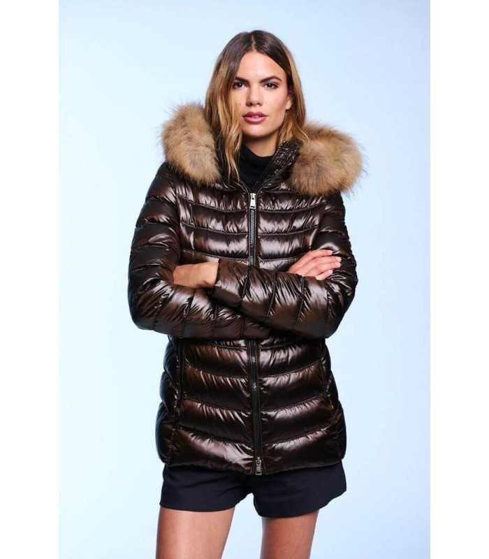 Parka Moka LION Henry Arroway Mujer