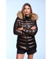 Parka Moka LION Henry Arroway Mujer