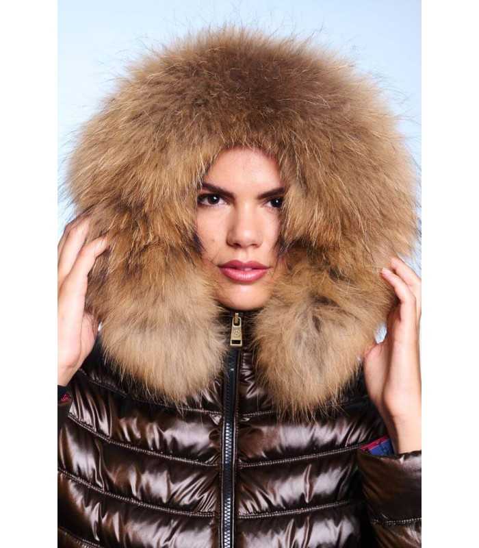 Parka Moka LION Henry Arroway Mujer