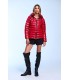 Plumífero Rojo ADARA Henry Arroway Mujer