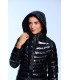 Parka Larga Negro CRIS Henry Arroway Mujer