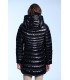 Parka Larga Negro CRIS Henry Arroway Mujer