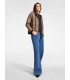 Chaqueta Neopreno Animal Print Elena Miro Mujer
