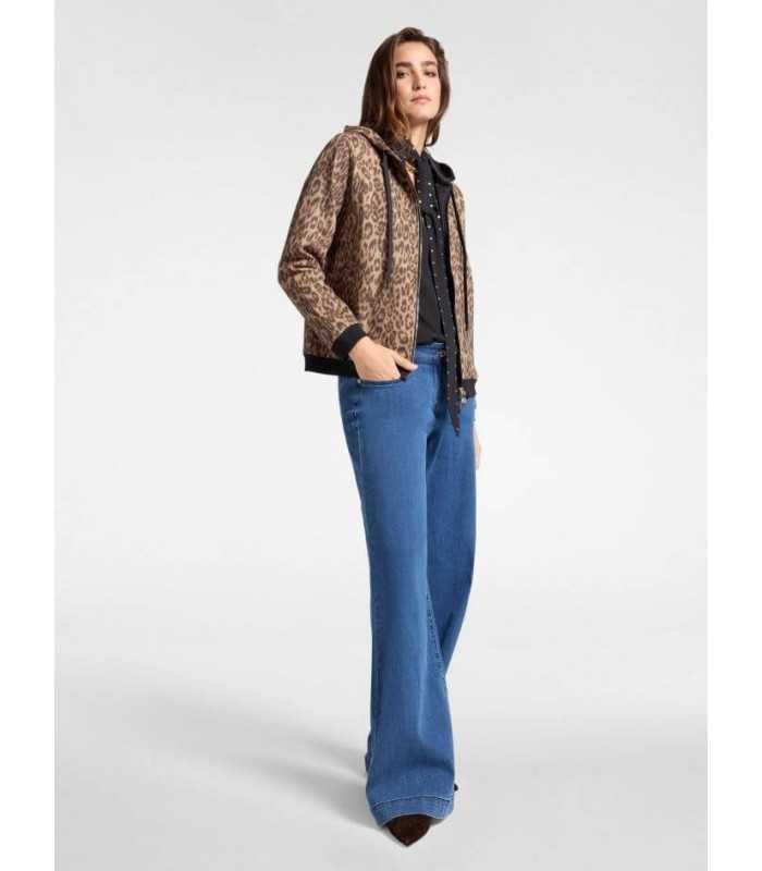 Chaqueta Neopreno Animal Print Elena Miro Mujer