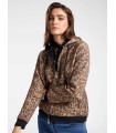 Chaqueta Neopreno Animal Print Elena Miro Mujer