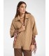 Chaqueta Punto Trenzado Camel Elena Miro Mujer